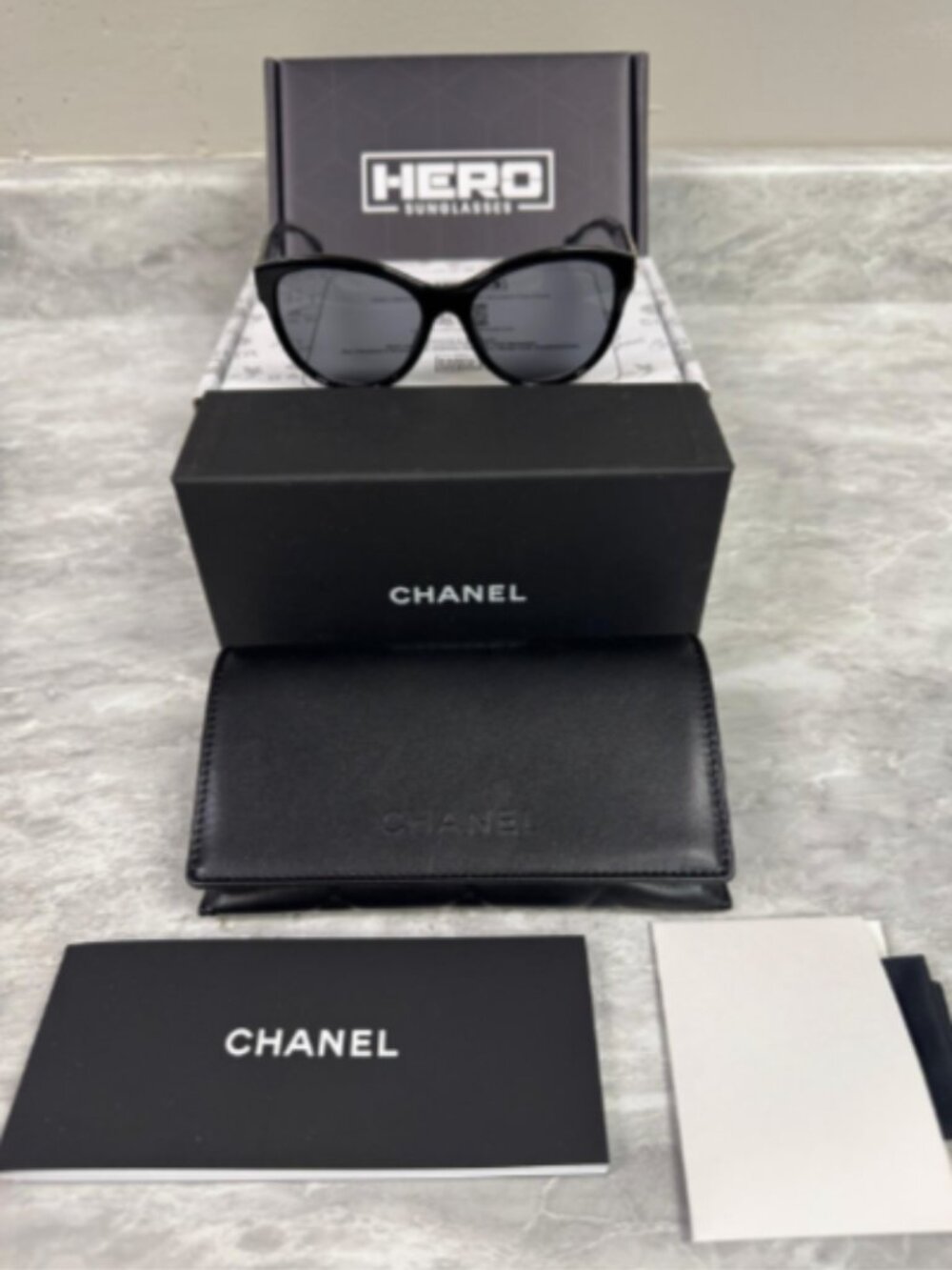 CHANEL | NEW | 5458 | 5458 C622T8 | BLACK | GRAY
